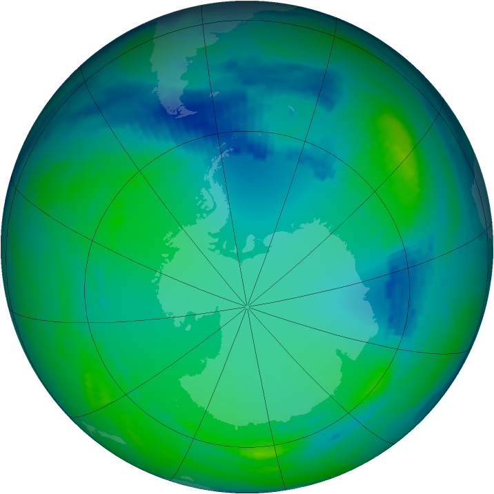 Ozone Map 1985-07-24